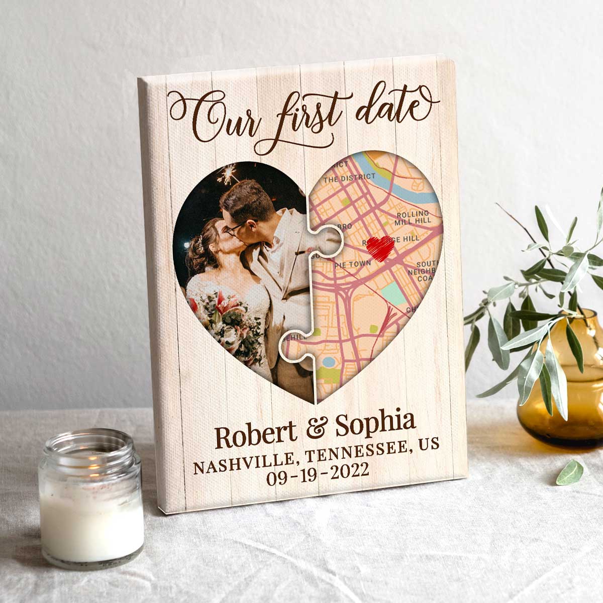 Buy First Met, First Date, First Kiss, Valentines Map Gift Partner,  Boyfriend Girlfriend Anniversary, Personalised Map Gifts Online in India -  Etsy