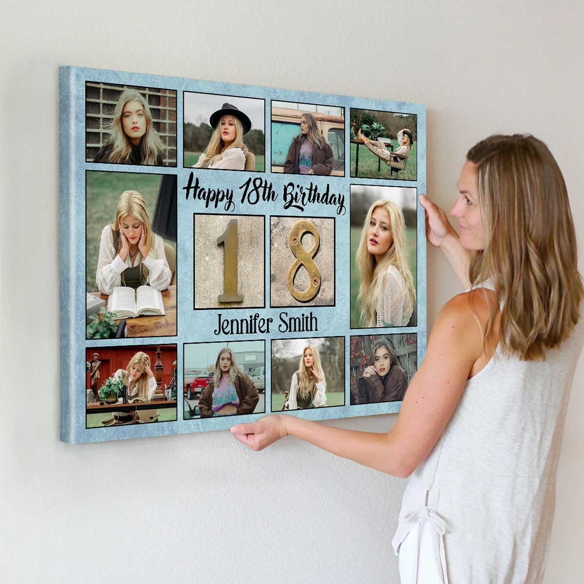 Black MDF Happy Birthday Collage Frame, For Gift at Rs 600/piece in Jaipur