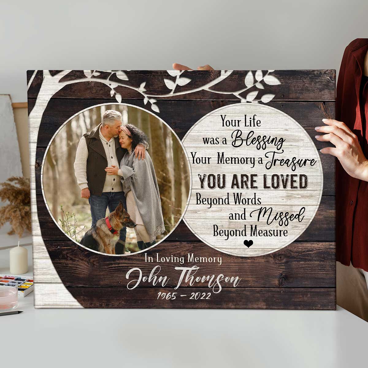 Memory Photo Collage Blanket, Funeral Gift, Unique Sympathy Gifts, In  Loving Memory Gifts - Stunning Gift Store