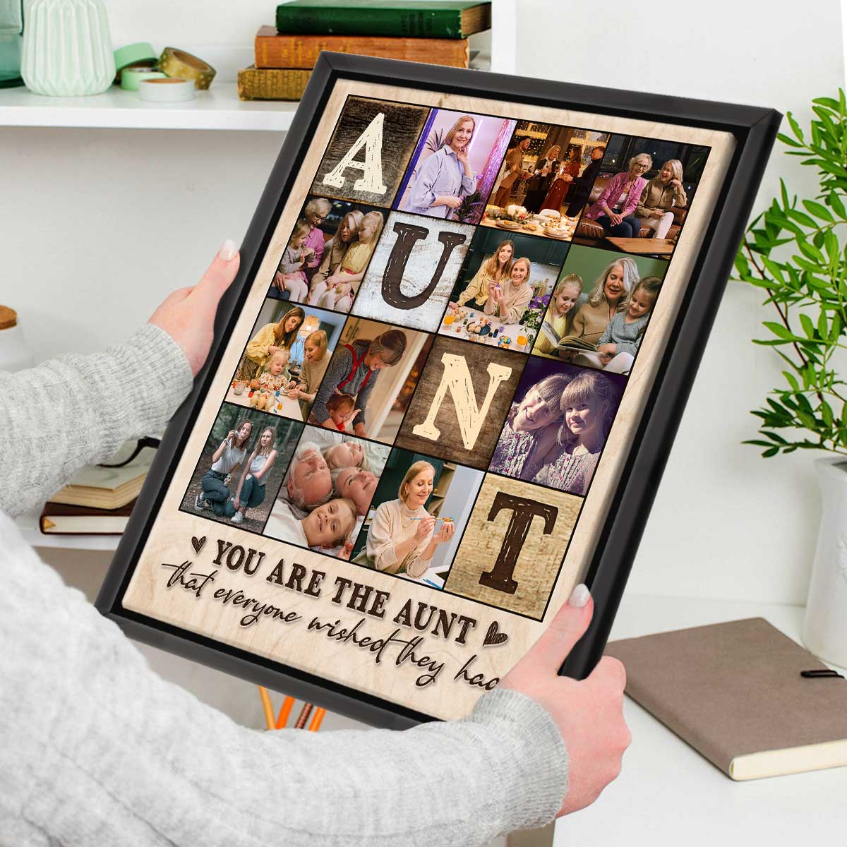 Personalized Aunt Gift, Aunt Picture Frame, Best Aunt Ever Gifts