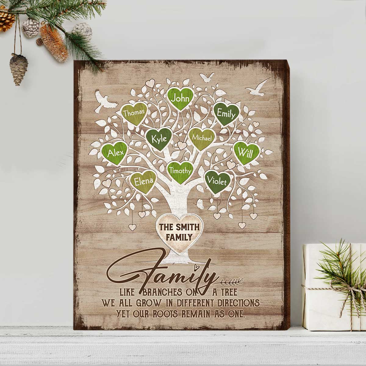 Cheerup Gift Friend Print World Peace Family Room Art Mother Teresa Quote  Love Your Family Loved One Gift Unframed - Etsy