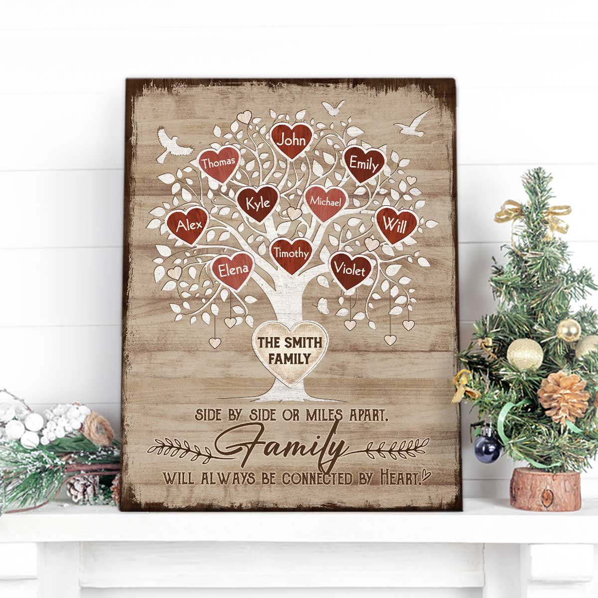 Buy Gifts for Mom Grandparents Parents Grandma Custom Family Tree Gifts for  Family, Personalized Family Tree, Mothers Day Gift, Christmas Gift Online  in India - Etsy