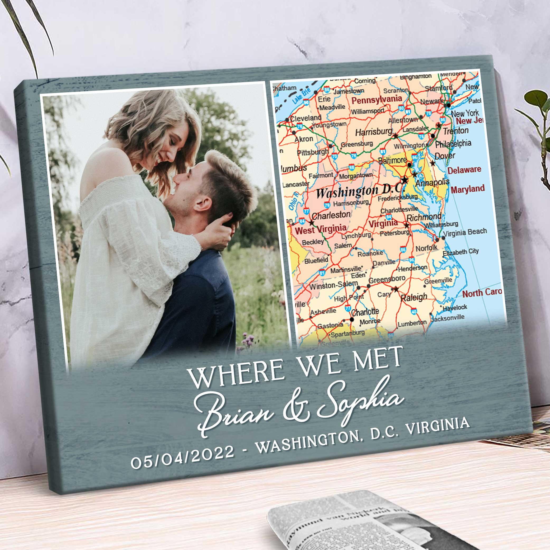 Personalised Gifts Love Map Where It All Began Where We Met Romantic Gift  Minimalist Map Custom Gift Personalized First Meeting Date Memory on  Valentine's Day, Honey Gifts : Amazon.in: Home & Kitchen