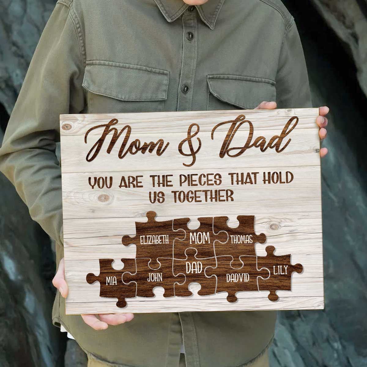 The Best Gift That Can Be Given To Your MOM & DAD' Sticker | Spreadshirt