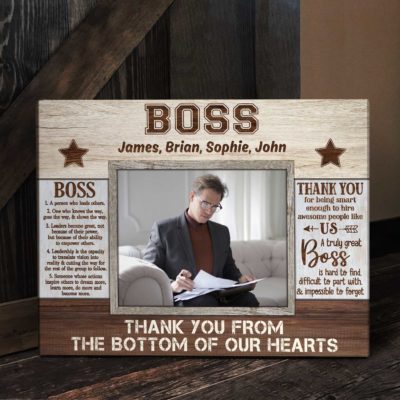 custom thank you best gifts for boss gift for boss for christmas best boss gift for man or woman