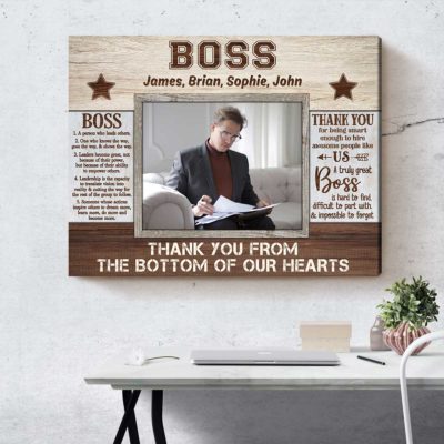 custom thank you best gifts for boss gift for boss for christmas best boss gift for man or woman