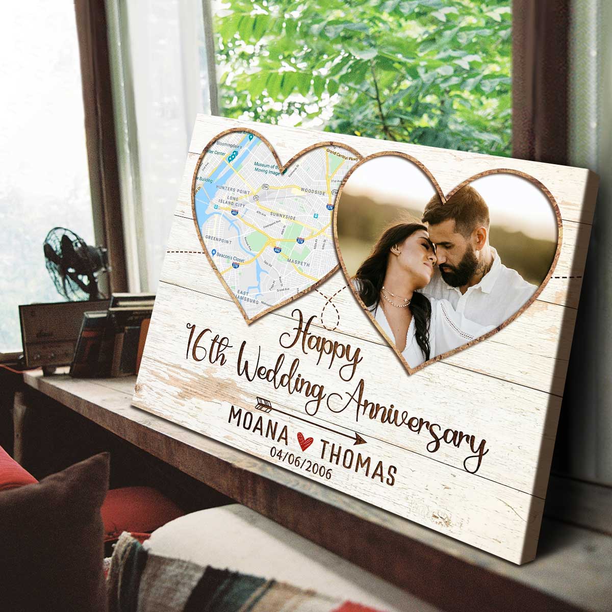 Customized Anniversary Present discount // Anniversary Print