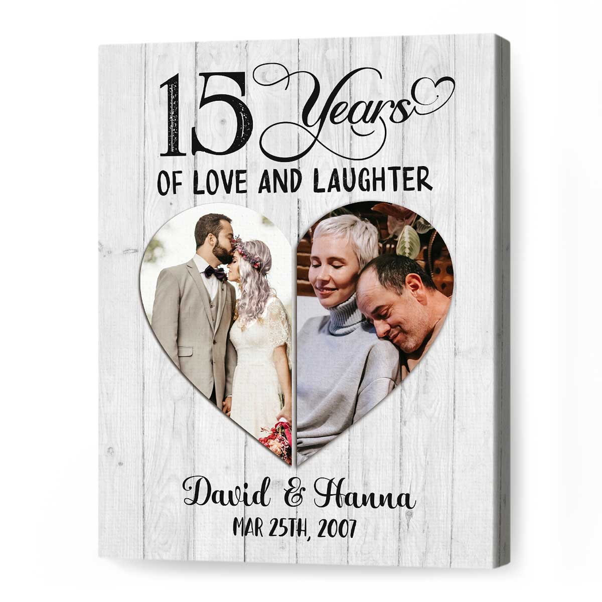 Personalised 50th Wedding Anniversary Clock | Personalised Golden Anniversary  Gifts | The Present Season
