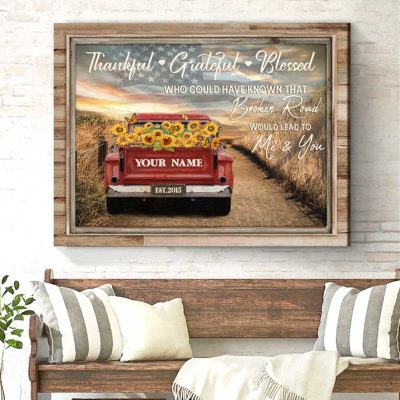 Farmhouse Wall Decor Truck