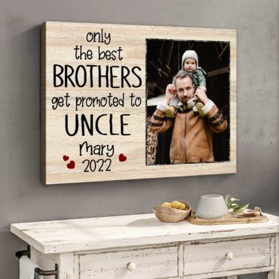 only the best brothers get promoted to uncle print christmas gift for new uncle pregnancy reveal to brother print