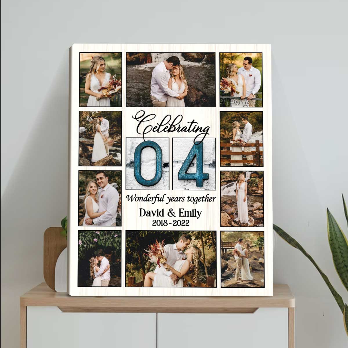 Personalized Canvas Year Anniversary Ideas For Him Year