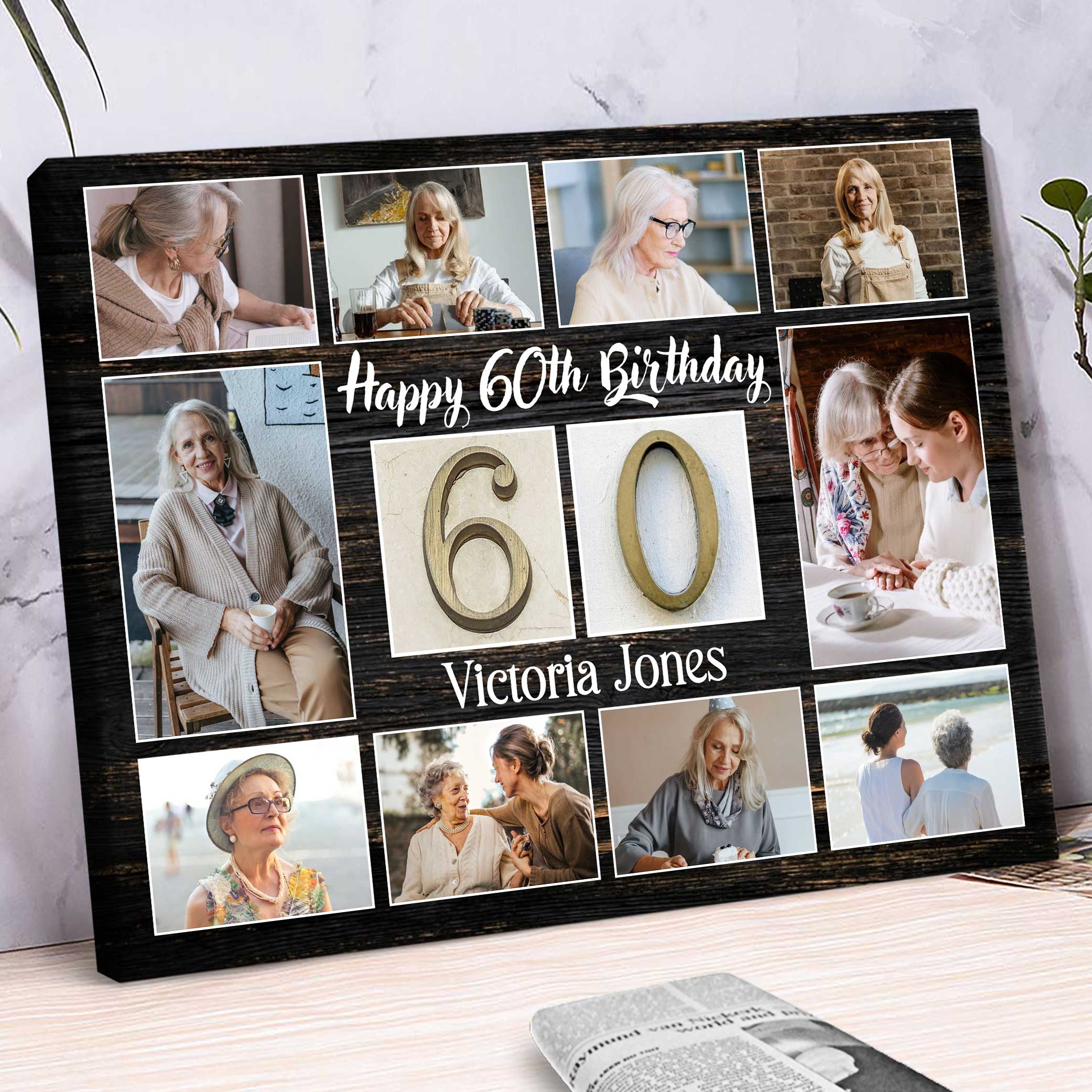 60th Birthday Gifts for Mother. Personalized Ideas for Women Turning 60