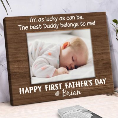 Personalized Father's Day Gift For First Time Dad