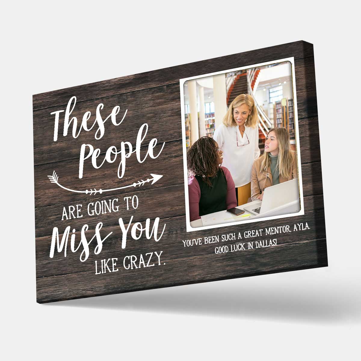 Customized Wooden Engraved Photo Gift for Sister on Her Birthday -  Incredible Gifts