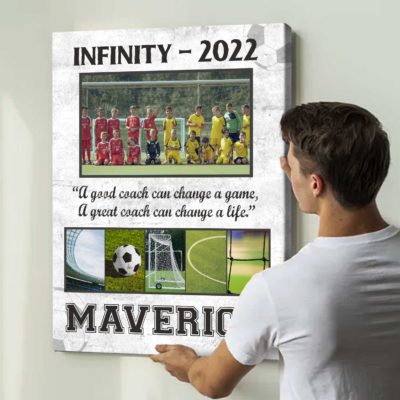 Personalized Soccer Coach Gift