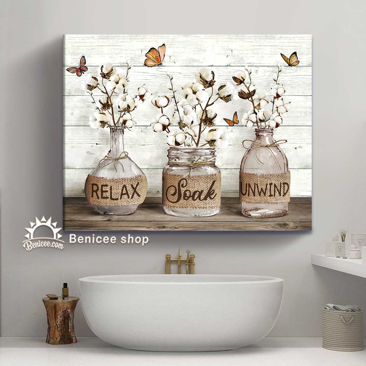 3D Relax Soak Unwind sign, Wood Bathroom sign, farmhouse bathroom deco –  TJS CUSTOM DESIGN AND DECOR