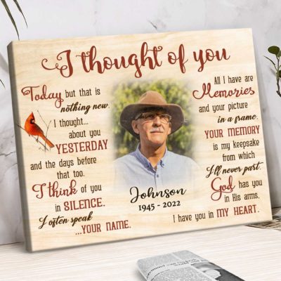 personalized gifts of passed loved ones memory canvas for loved ones deceased gifts for loved ones