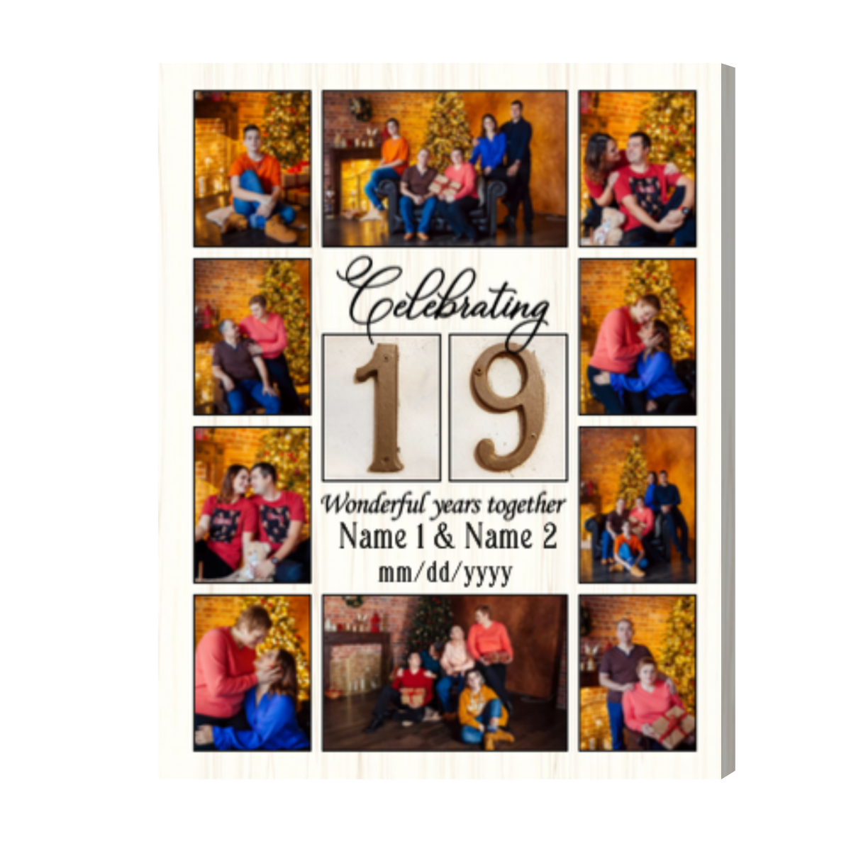 personalized-picture-collage-gift-for-19-year-anniversary-19-year