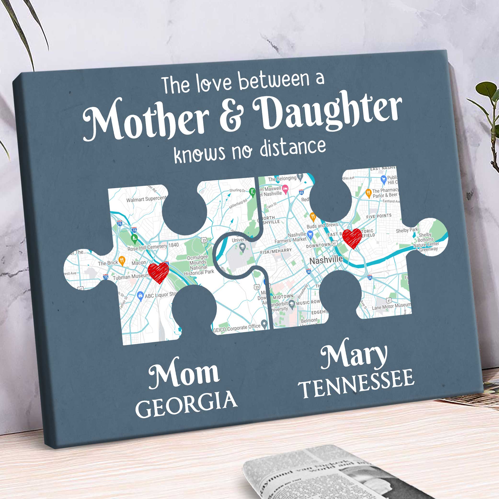 Mothers Day Gifts, Family Puzzle Stand, Mother Daughter Gifts, Gift Fr –  Gift4Happiness