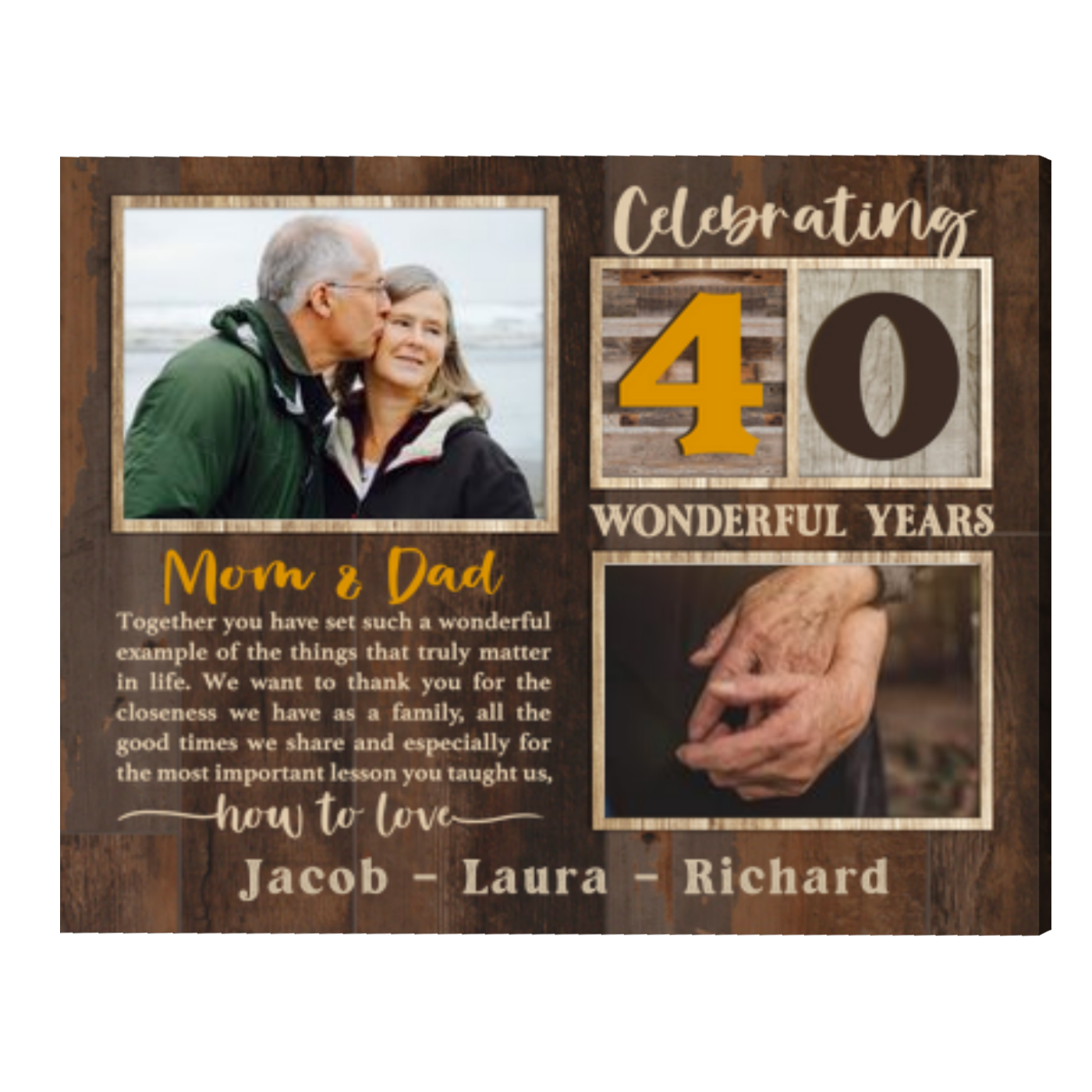 Anniversary Scrapbook Wedding or Anniversary Gift Idea Romantic