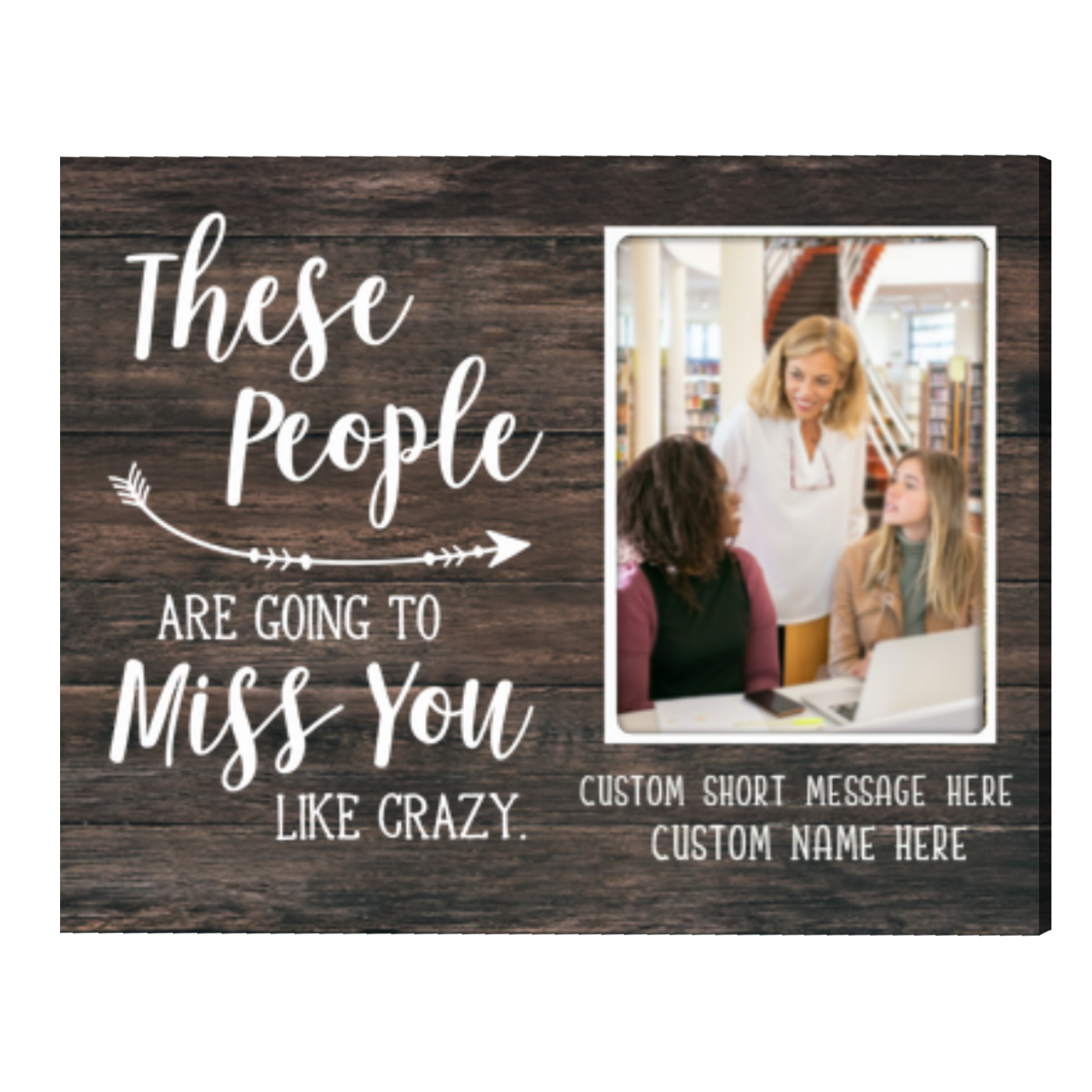 Personalized Going Away Gift Coworker Friend Canvas, Best Work Friends  Gift, Colleague Farewell Gift - Best Personalized Gifts For Everyone