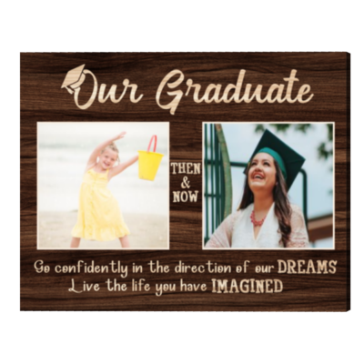 Custom Graduation Gifts 2022, Son Or Daughter Graduation Gift From Mom And Dad, Class Of 2022 Frame