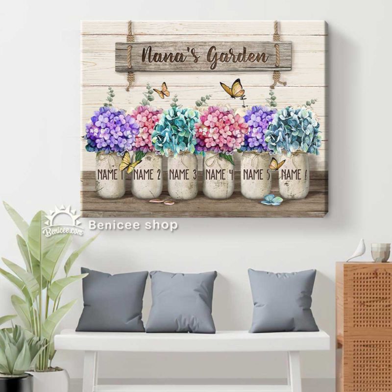 Personalized Gifts For Grandma From Grandkids, Flower Garden Signs For ...