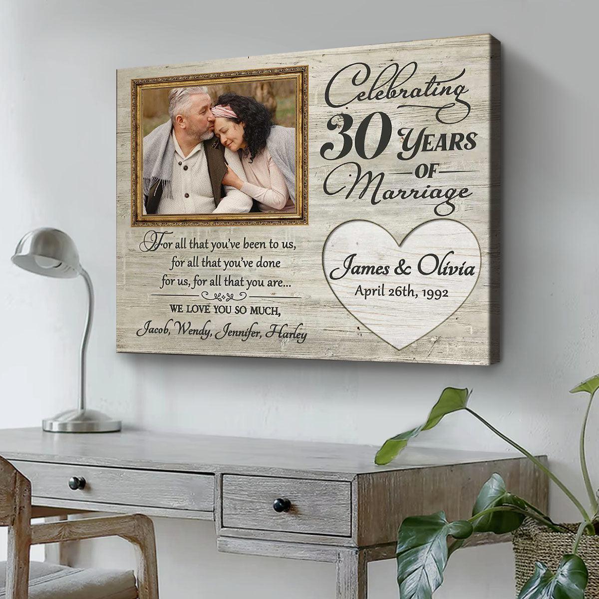 25th Wedding Anniversary Gifts, 25th Anniversary Gifts for couple, Gifts  For Husband, Wife and Happy Couples for Men and Women - 25 Year Parents  Anniversary Gift - Walmart.com