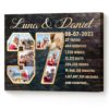 37th Anniversary Gift Custom Collage Photo Canvas Best Anniversary Gift For Parents 37 Year Anniversary Gift 3