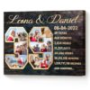 39th Anniversary Gift Custom Collage Photo Canvas Best Anniversary Gift For Parents 39 Year Anniversary Gift 2