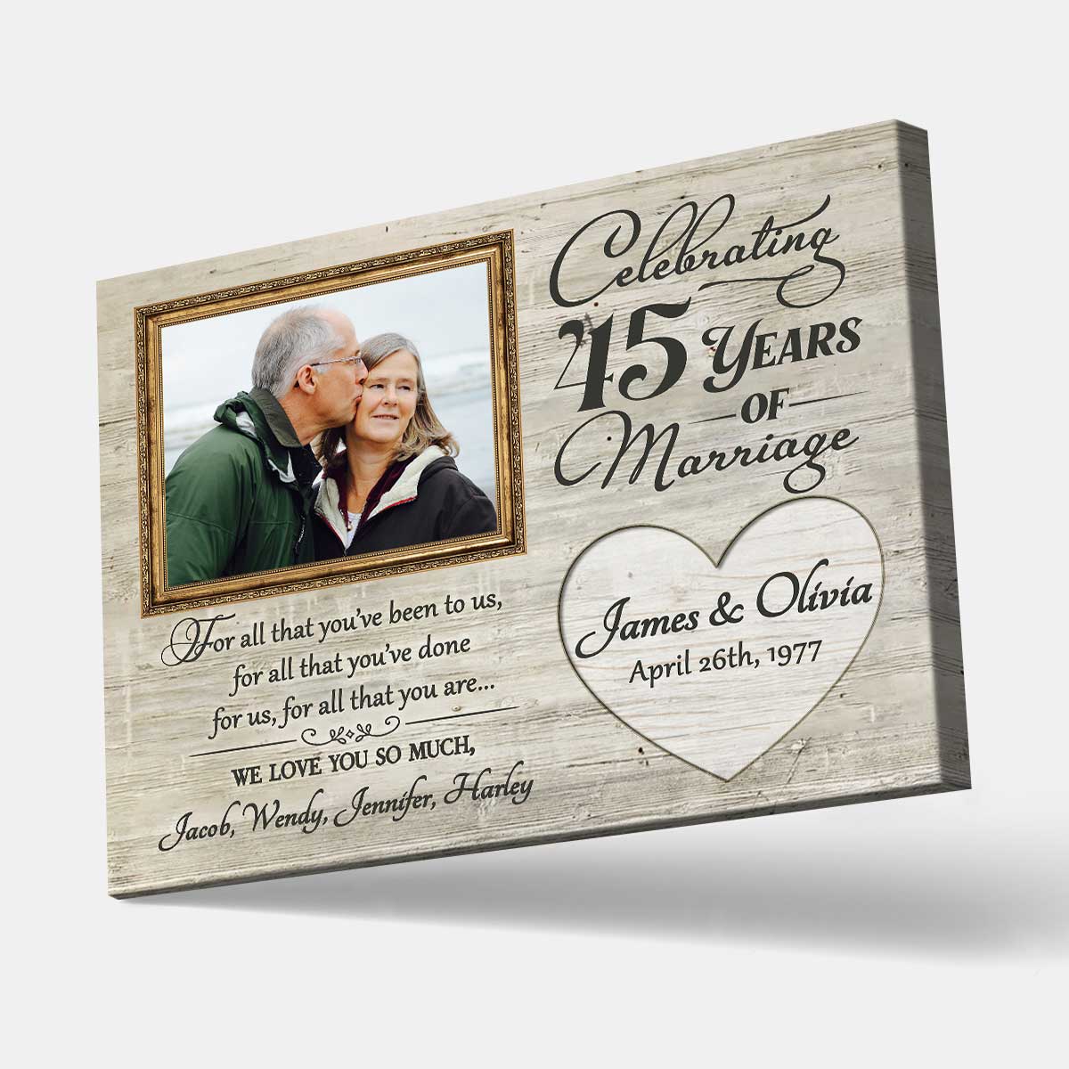 45th Wedding Anniversary Gift For Him And Her, 45th Anniversary Mug Fo –  Freedom Look