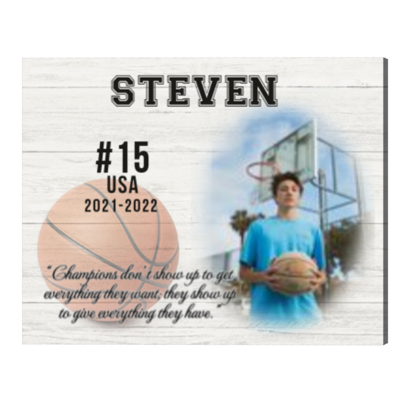Personalized Gift For Basketball Player, Basketball Senior Print, Senior Night Basketball Gifts, Basketball Graduation Gifts