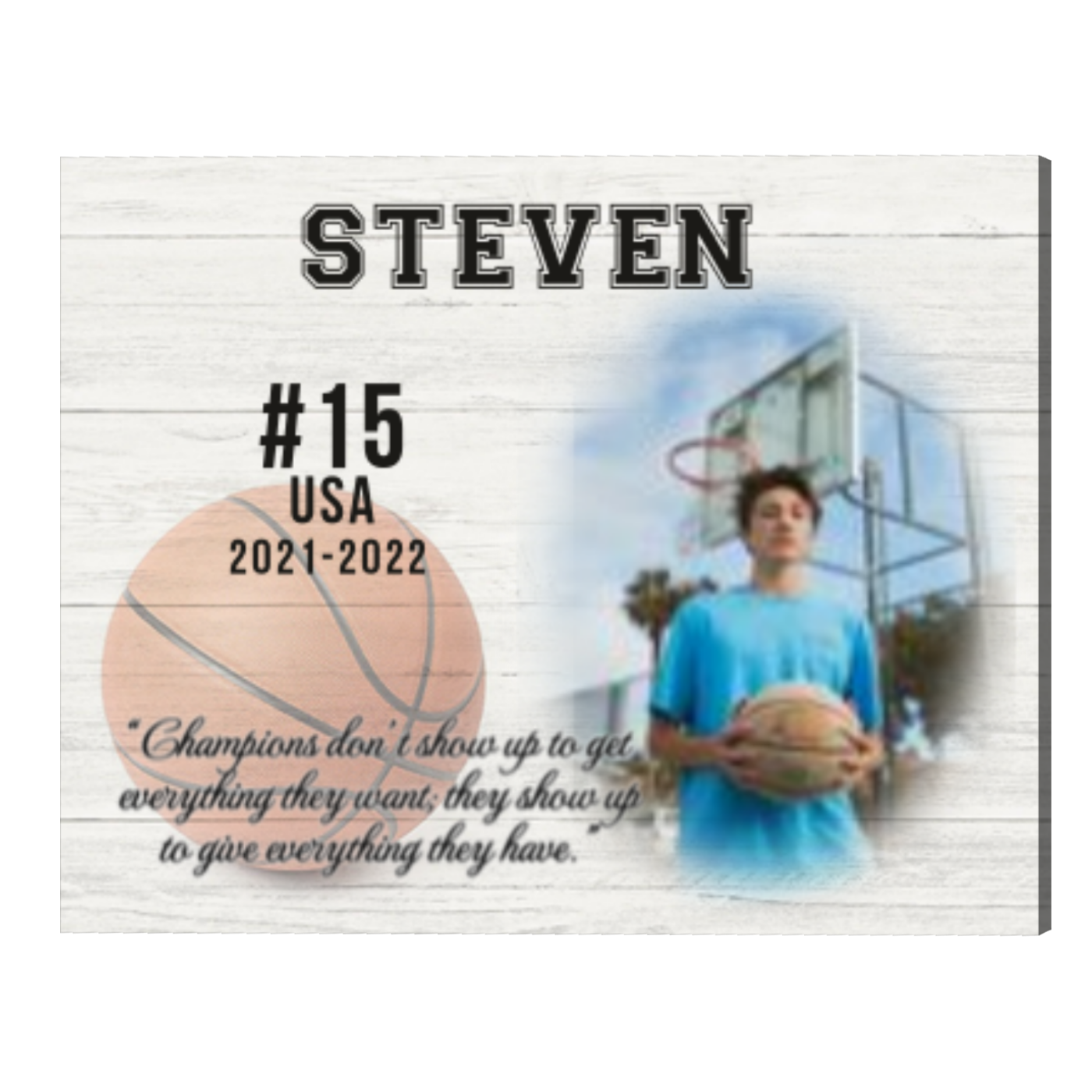 Personalized Gift For Basketball Player Gift, Basketball Senior Gift Frame,  Basketball Player Appreciation Gift