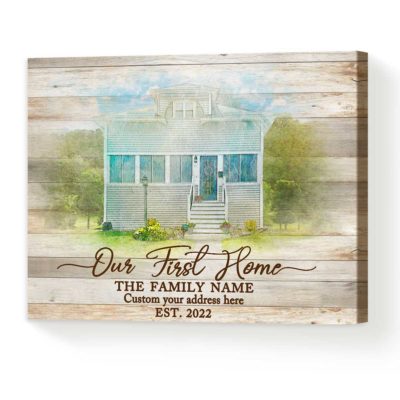 Housewarming Gifts, Gifts for New Homeowners, New Home Gift, Our First –  Greatest Custom