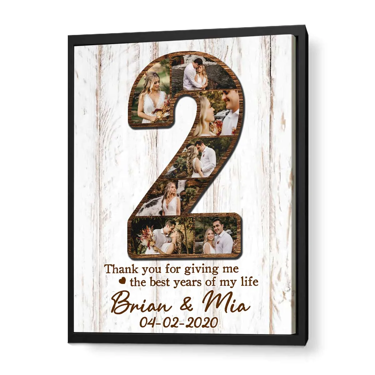 2nd Wedding Anniversary Gifts Cotton Him Husband H Coffee Mug | Zazzle