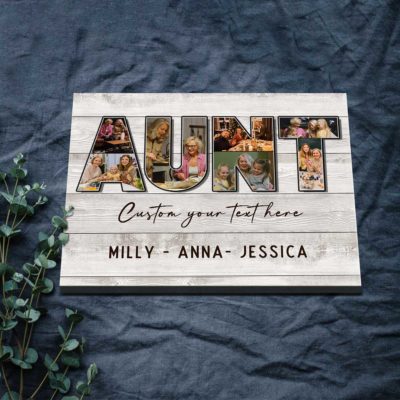 personalized aunt picture collage gifts photo gifts for aunt christmas gifts for auntie from nephew niece