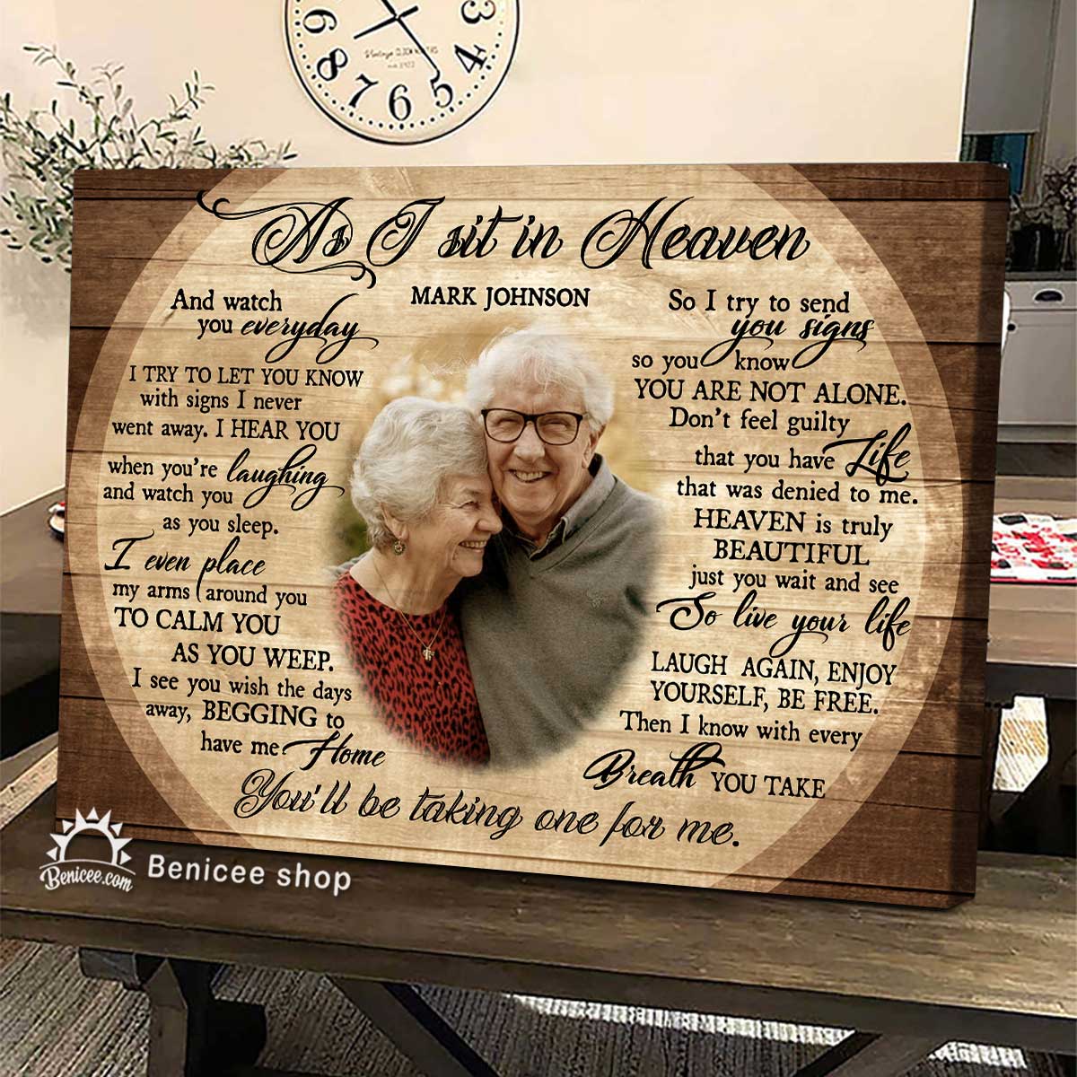 Personalized Memorial Gifts - Remembrance Gifts - I Thought Of You