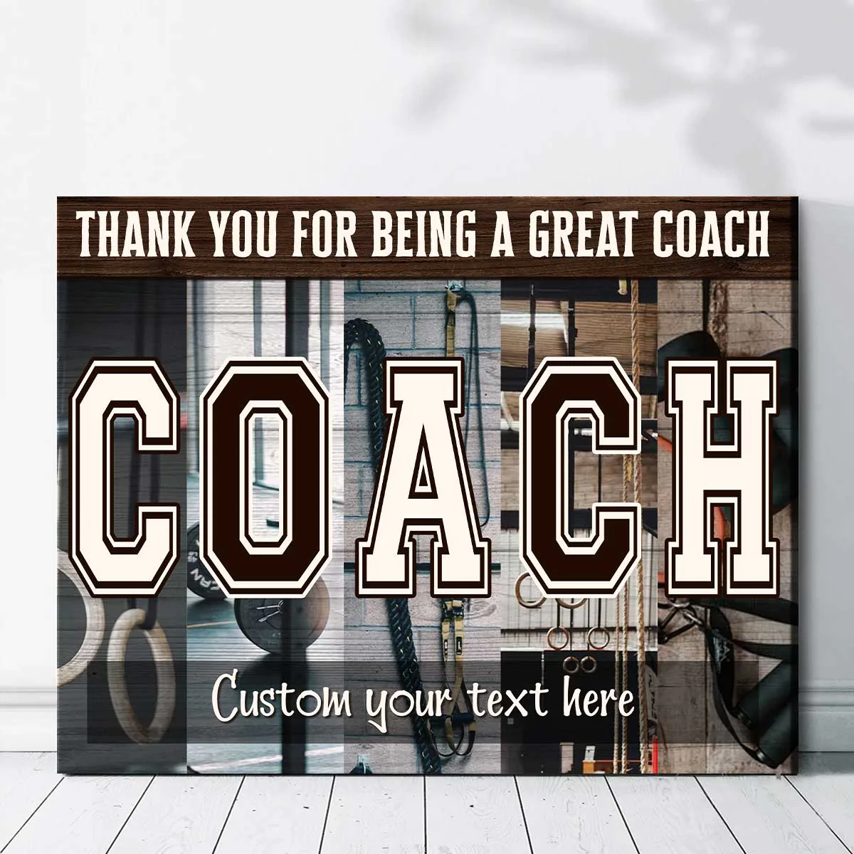 Personalized Vintage Gifts for Gymnastics Coaches, Gymnastics Coach Gift  print