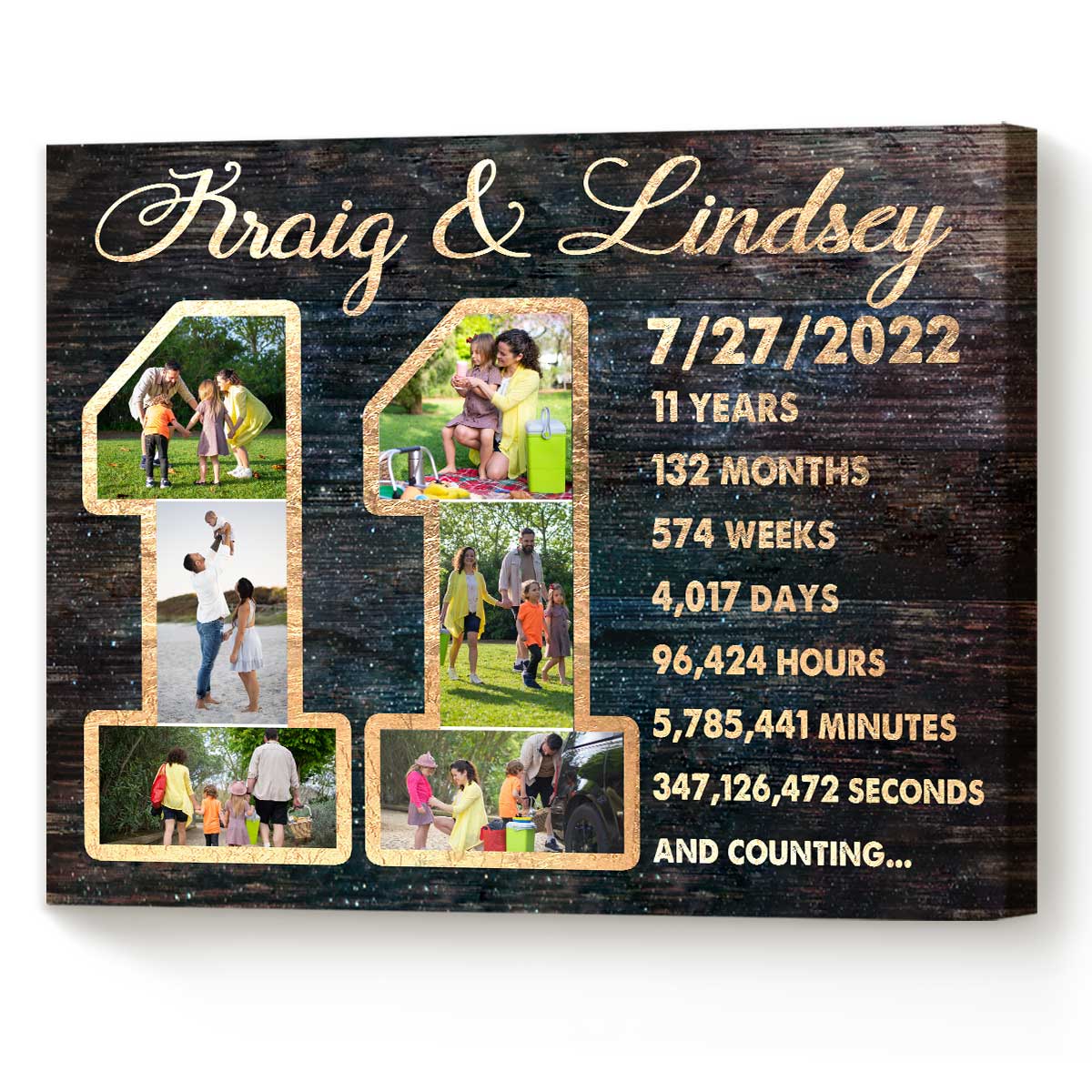11x14 Photo Panels® Mixtile, Wall Print, Custom Print, Photo Print, Wedding  Print, Gift for Her, Anniversary Gift, Anniversary Photos 