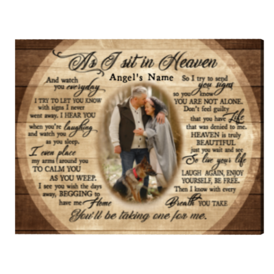 Personalized Memorial Gifts, Remembrance Gifts, Gift for Loss of Father, Loss of Dad Loss Of Mom Gift