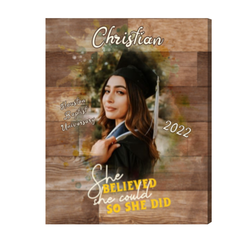 Personalized Graduation Gift For Her, College Graduation Gift For Girl, Custom Graduation Print