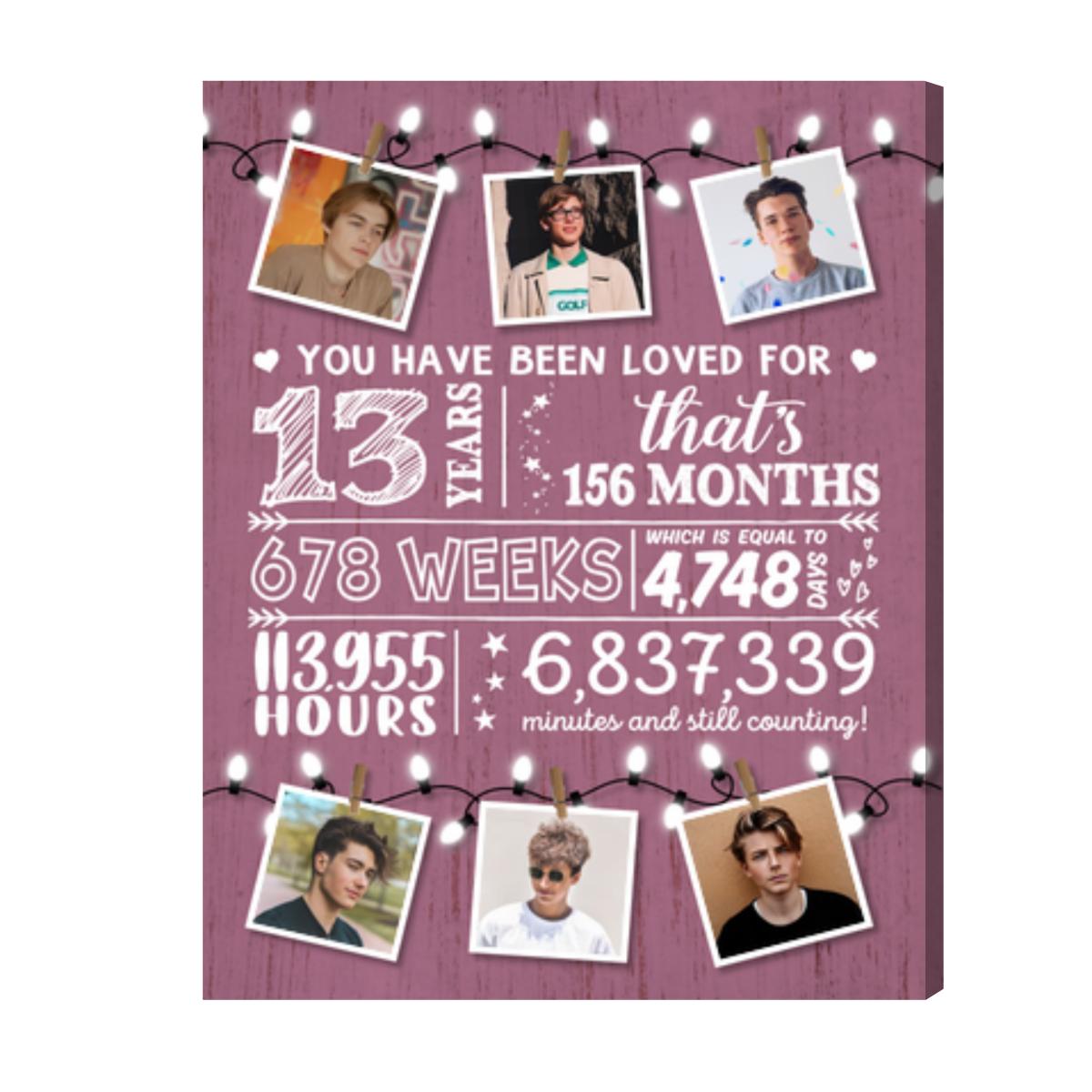 you-have-been-loved-for-13-years-personalized-photo-canvas-birthday