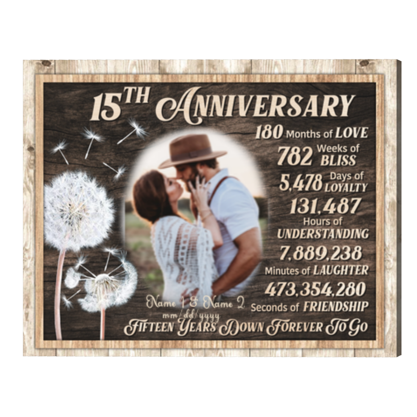 Personalized Anniversary Gifts 3D Crystal | Wedding Special